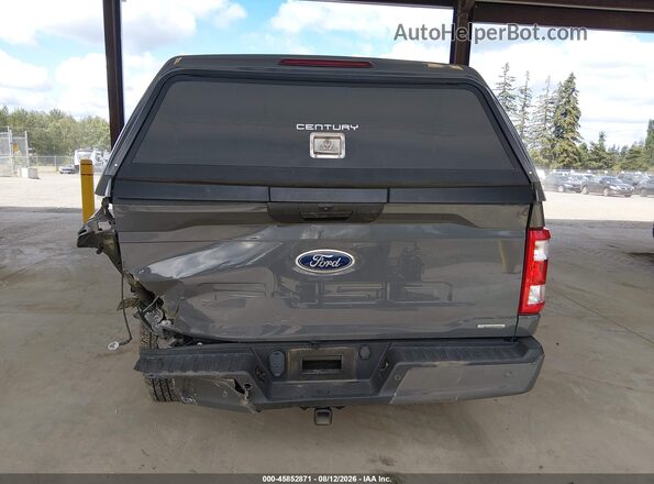 1FTEX1EP3MFB43542 2021 FORD F150 Gray 