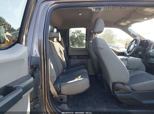 1FTEX1EP4GFC38163 2016 FORD F150 Коричневый Вид наклейки с VIN-кодом