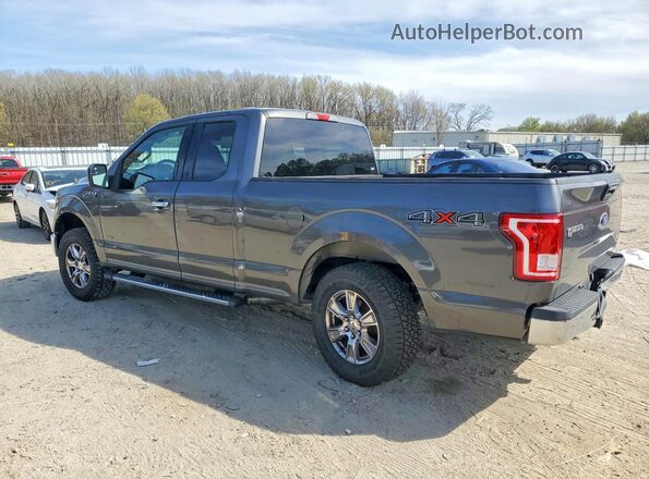 1FTEX1EP4GKF06183 2016 FORD F150 Gray Հետևի ձախ
