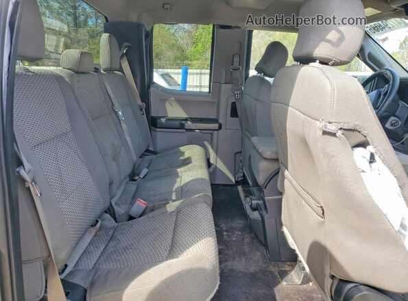 1FTEX1EP4GKF06183 2016 FORD F150 Gray Հետևի նստատեղերի տեսք