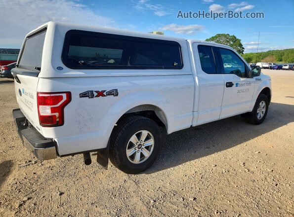 1FTEX1EP4JFB97492 2018 FORD F150 White Հետևի աջ