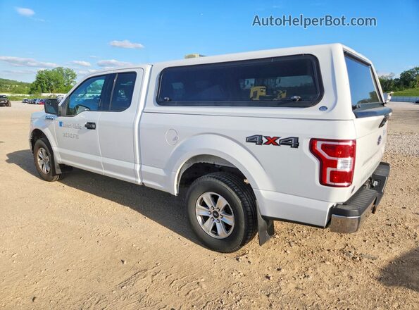 1FTEX1EP4JFB97492 2018 FORD F150 White Հետևի ձախ