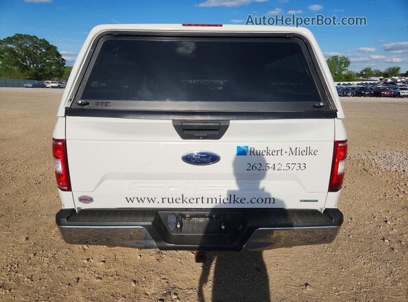 1FTEX1EP4JFB97492 2018 FORD F150 White Հետևի տեսք
