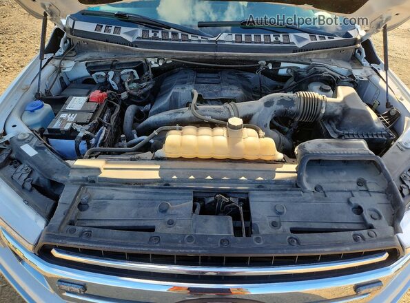 1FTEX1EP4JFB97492 2018 FORD F150 White Սալոնի հետևի տեսք