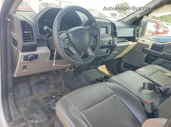 1FTEX1EP4KKD89388 2019 FORD F150 Белый Вид панели приборов