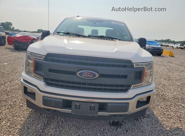 1FTEX1EP4KKD89388 2019 FORD F150 Белый Вид спереди