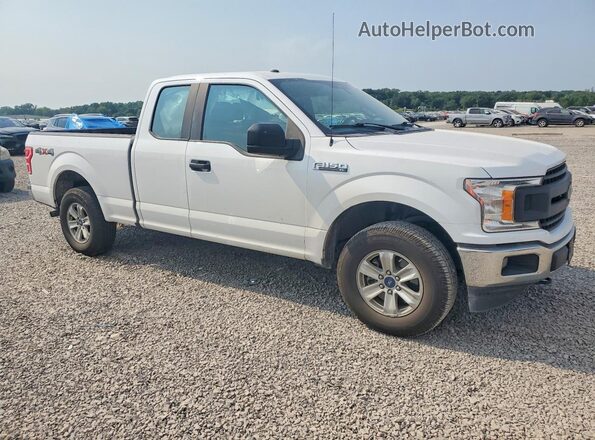 1FTEX1EP4KKD89388 2019 FORD F150 Белый Передняя правая четверть