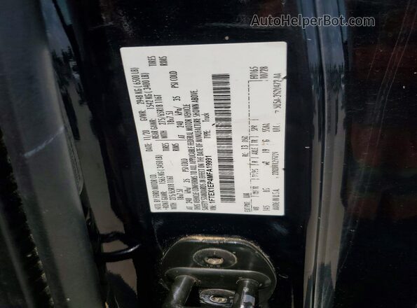 1FTEX1EP4MFA19991 2021 FORD F150 Black Вид підкапотного простору