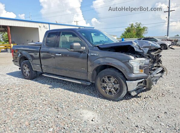 1FTEX1EP5GFC77828 2016 FORD F150 Gray წინა მარჯვენა