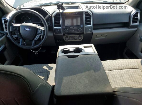 1FTEX1EP5GFC77828 2016 FORD F150 Gray წინა პანელის ხედი