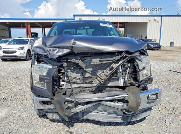 1FTEX1EP5GFC77828 2016 FORD F150 Gray წინა ხედი