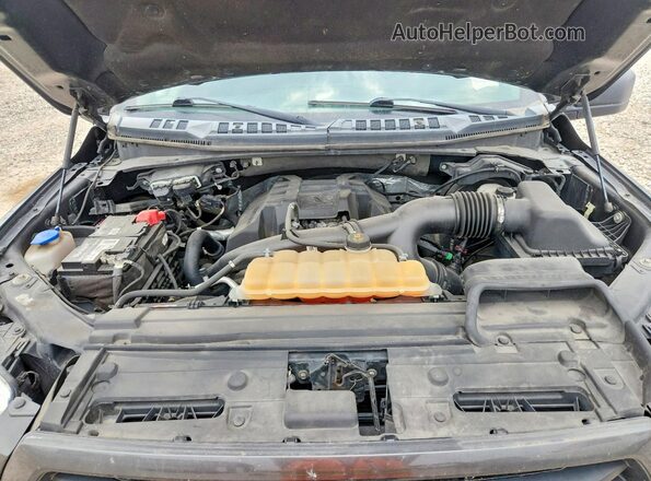 1FTEX1EP5HFB78637 2017 FORD F150 Gray Вид задньої частини салону