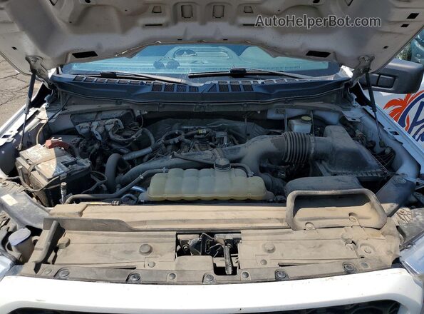 1FTEX1EP5MFD05588 2021 FORD F150 White უკანა სალონის ხედი