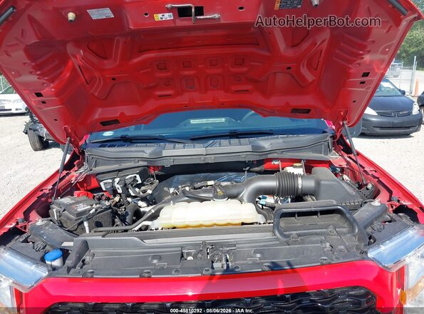 1FTEX1EP5MKD07459 2021 FORD F150 Red უკანა ხედი