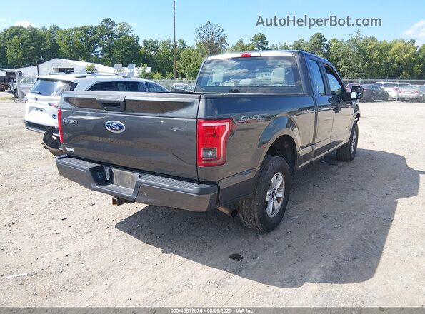 1FTEX1EP6GFA28731 2016 FORD F150 Gray უკანა მარჯვენა