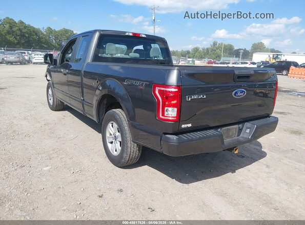 1FTEX1EP6GFA28731 2016 FORD F150 Gray უკანა მარცხენა