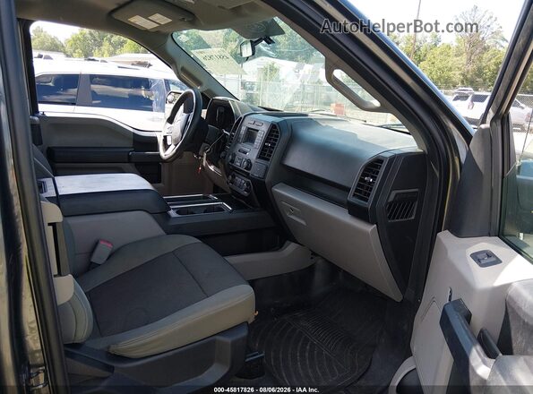 1FTEX1EP6GFA28731 2016 FORD F150 Gray წინა სალონის ხედი