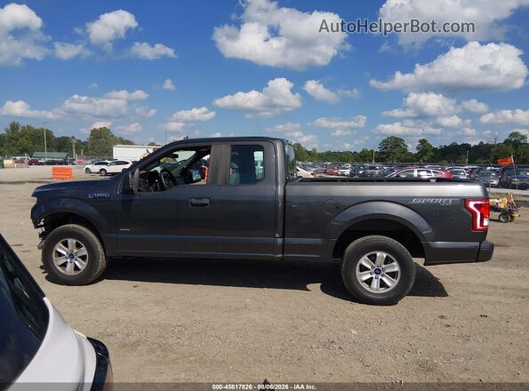 1FTEX1EP6GFA28731 2016 FORD F150 Gray 