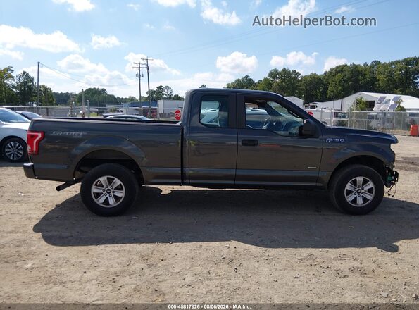 1FTEX1EP6GFA28731 2016 FORD F150 Gray სალონის 360-გრადუსიანი ხედი
