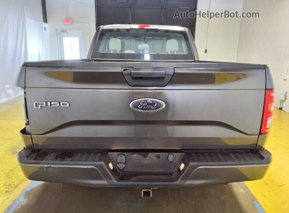 1FTEX1EP6GFA84040 2016 FORD F150 Gray Rear view
