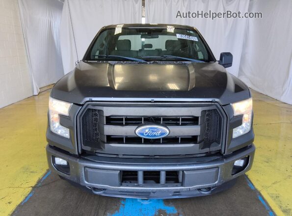1FTEX1EP6GFA84040 2016 FORD F150 Gray 360 interior view