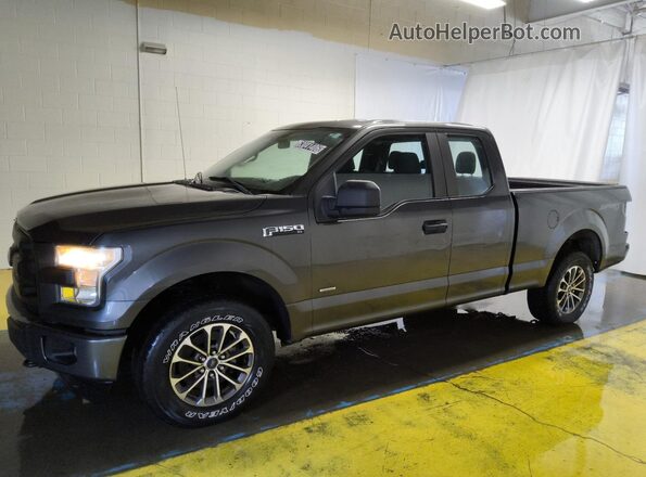 1FTEX1EP6GFA84040 2016 FORD F150 Gray 