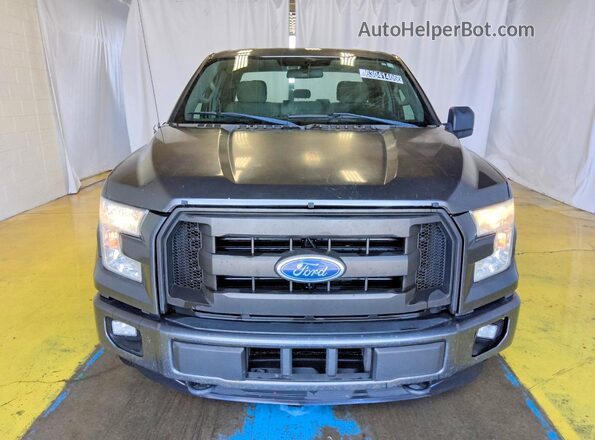 1FTEX1EP6GFA84040 2016 FORD F150 Gray Front view