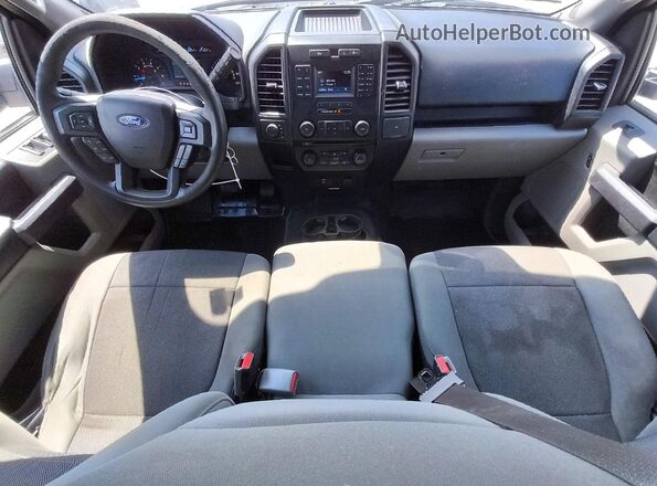 1FTEX1EP6GFA84040 2016 FORD F150 Gray Dashboard view
