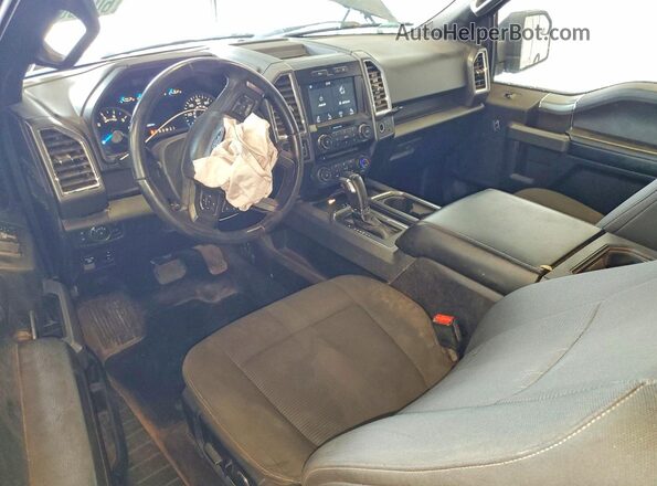 1FTEX1EP6GFD15650 2016 FORD F150 Gray Առջևի վահանակի տեսք