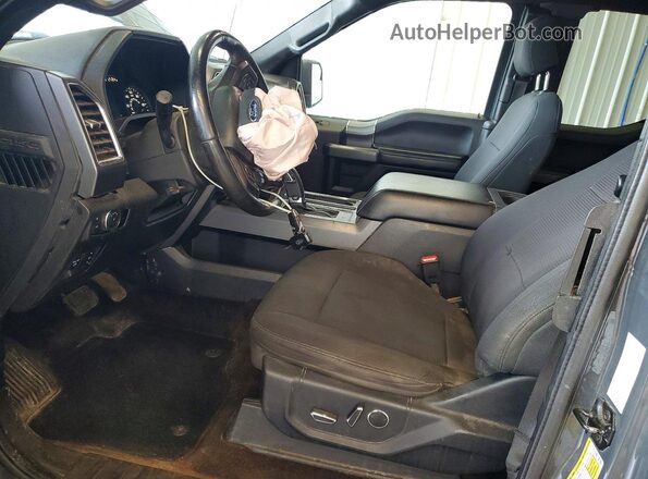 1FTEX1EP6GFD15650 2016 FORD F150 Gray Սալոնի դիմացի տեսք