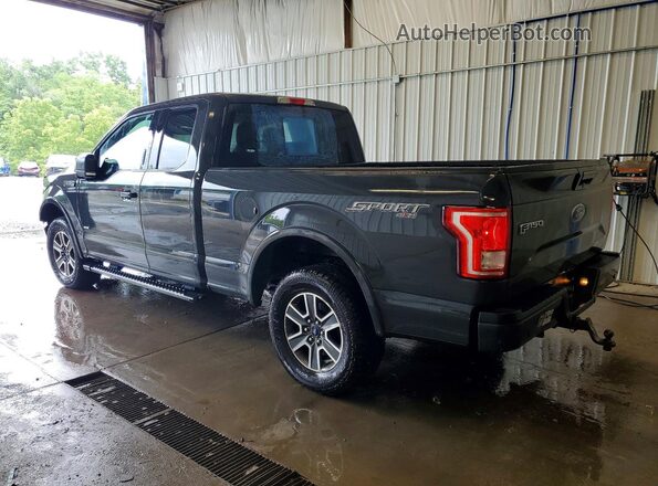 1FTEX1EP6GFD15650 2016 FORD F150 Gray Հետևի ձախ