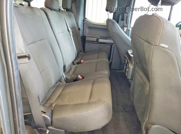 1FTEX1EP6GFD15650 2016 FORD F150 Gray Հետևի նստատեղերի տեսք