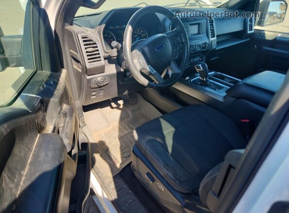 1FTEX1EP6GKF04578 2016 FORD F150 White წინა პანელის ხედი