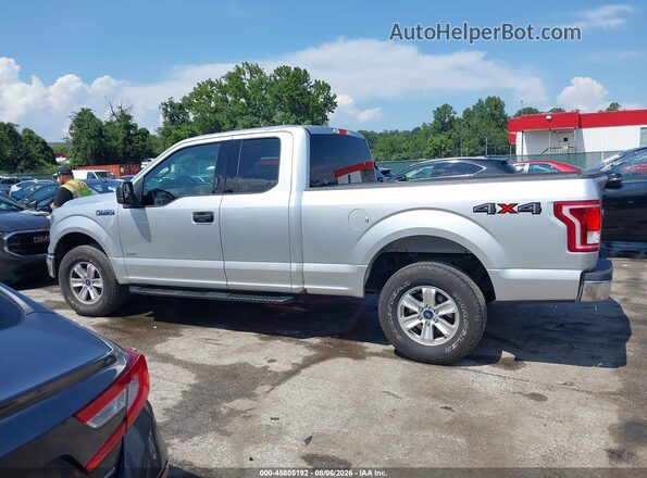 1FTEX1EP6HFA64789 2017 FORD F150 Silver სალონის 360-გრადუსიანი ხედი