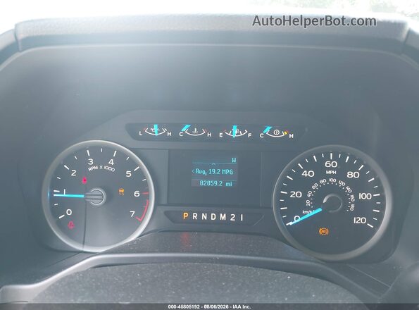 1FTEX1EP6HFA64789 2017 FORD F150 Silver უკანა სავარძლების ხედი