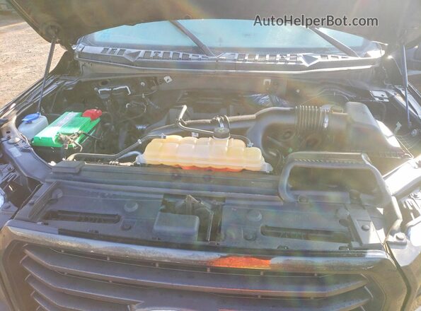 1FTEX1EP6HFC44788 2017 FORD F150 Black Widok wnętrza z tyłu