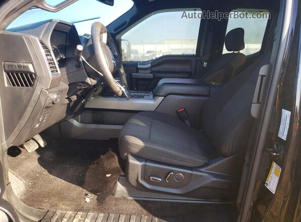 1FTEX1EP6HFC44788 2017 FORD F150 Black Widok wnętrza z przodu