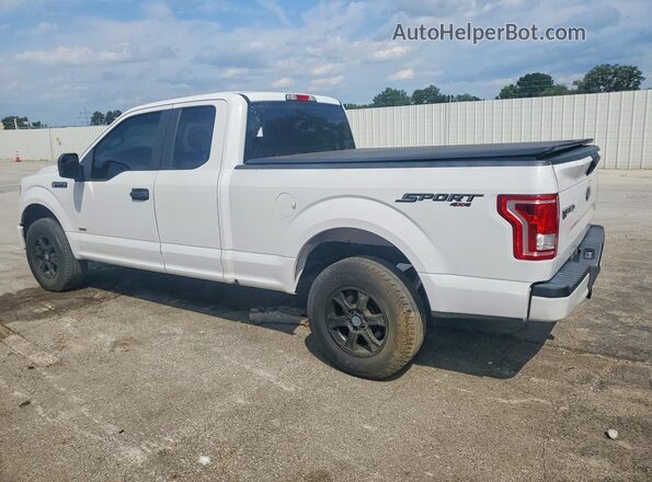 1FTEX1EP6HKC59279 2017 FORD F150 White Հետևի ձախ
