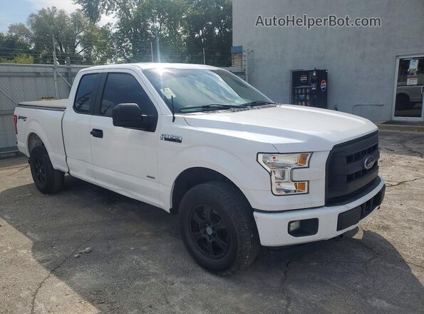 1FTEX1EP6HKC59279 2017 FORD F150 White Առջևի աջ