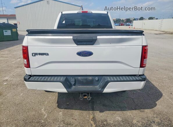 1FTEX1EP6HKC59279 2017 FORD F150 White Հետևի տեսք