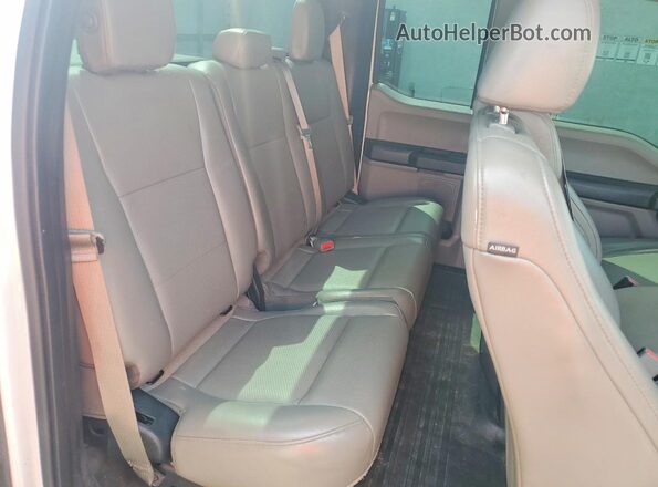 1FTEX1EP6HKC59279 2017 FORD F150 White Սալոնի հետևի տեսք