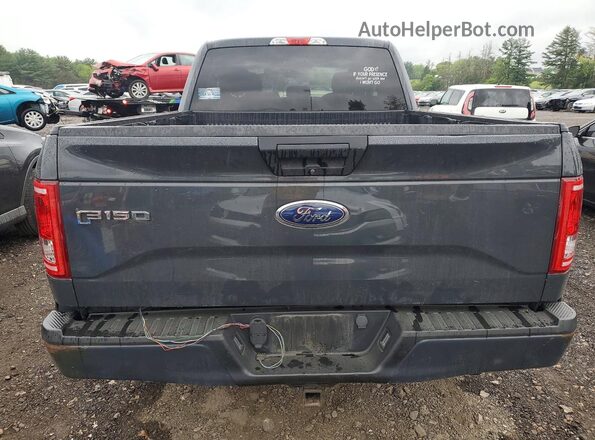 1FTEX1EP6HKD52139 2017 FORD F150 Gray Vista trasera