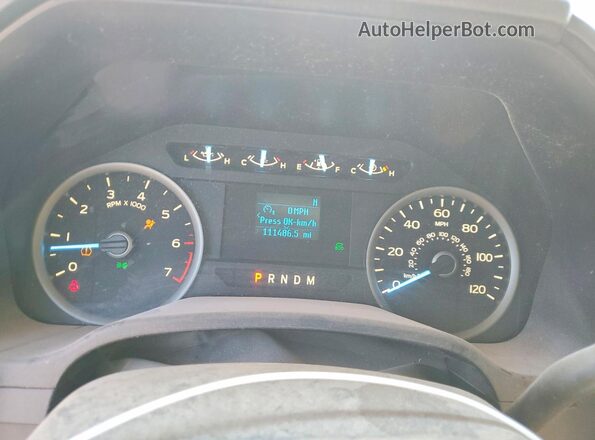 1FTEX1EP6JFA47321 2018 FORD F150 Gray Vista del cuadro de instrumentos
