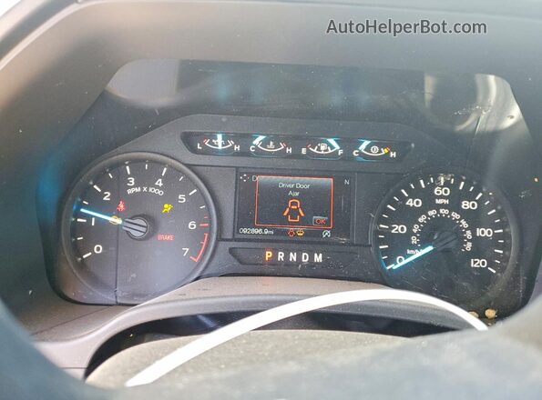 1FTEX1EP6LKD19988 2020 FORD F150 Белый Вид щитка приборов