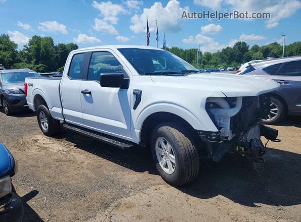 1FTEX1EP6PKE07154 2023 FORD F150 White Delantero derecho