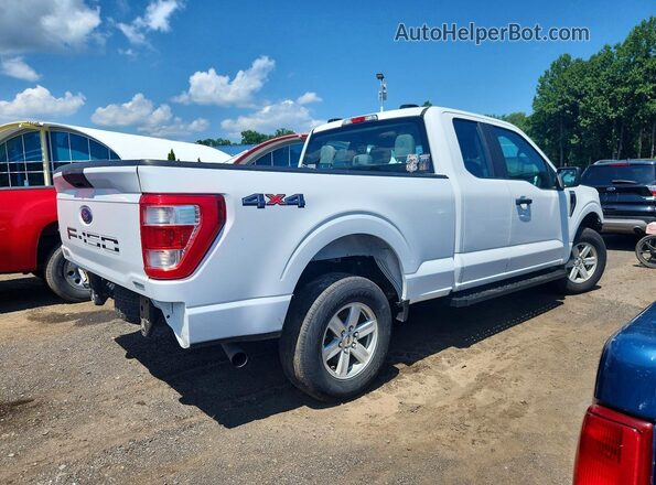 1FTEX1EP6PKE07154 2023 FORD F150 White Trasero derecho