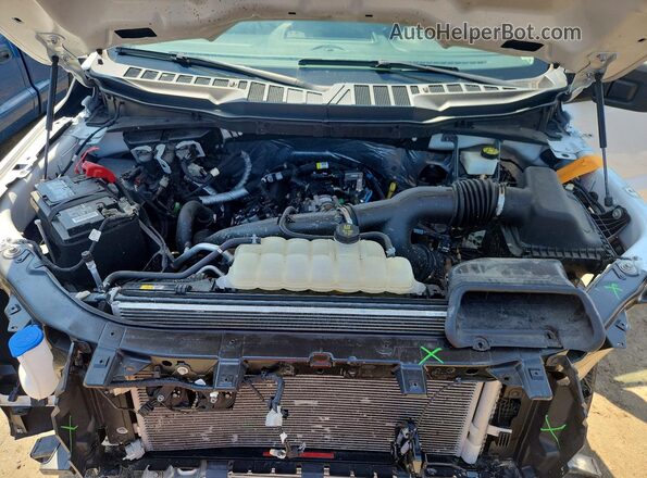 1FTEX1EP6PKE07154 2023 FORD F150 White Vista interior trasera