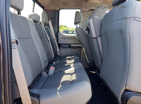 1FTEX1EP7GFB80422 2016 FORD F150 Gray Widok tylnych siedzeń