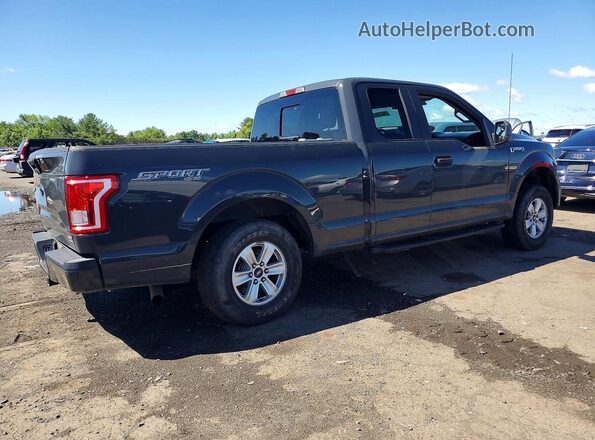 1FTEX1EP7GFB80422 2016 FORD F150 Gray Tył prawy