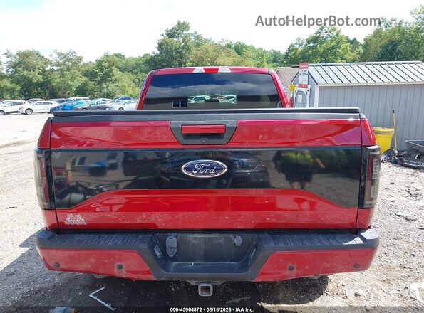 1FTEX1EP7GFC81699 2016 FORD F150 Red 